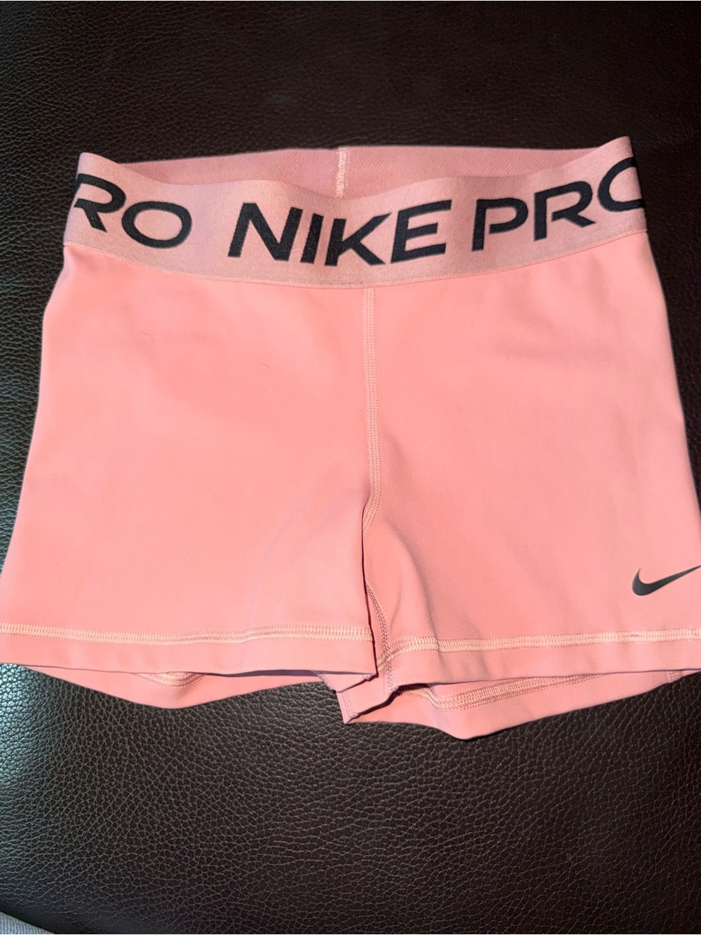 Nike Pink Pro Compression Bike Shorts